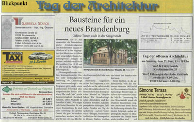 Tag der Architektur 2010